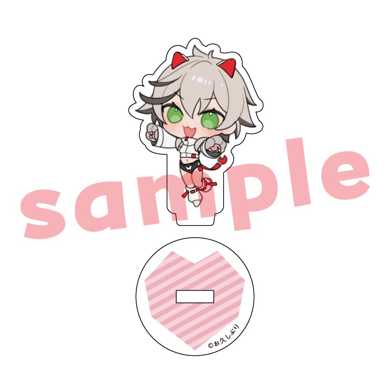 【受注生産】ミニアクリルスタンド【B】『お久し展』