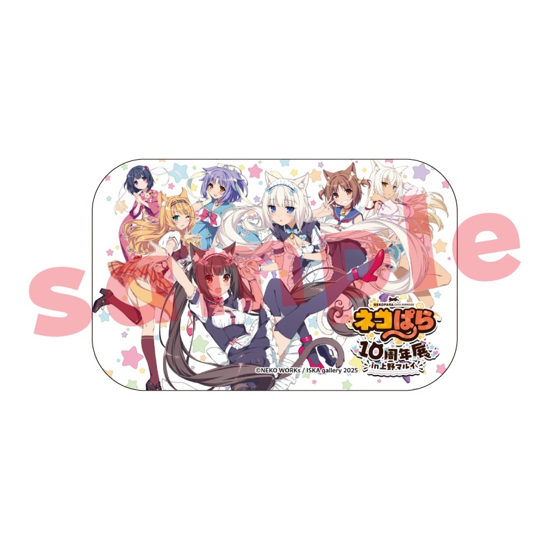 【受注生産】缶バッチ 『ネコぱら10周年展in上野マルイ』