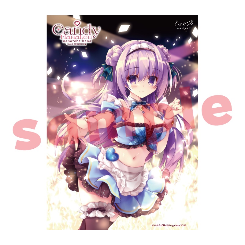 【受注生産】アクリルプレート『Candy HanaIzm』B