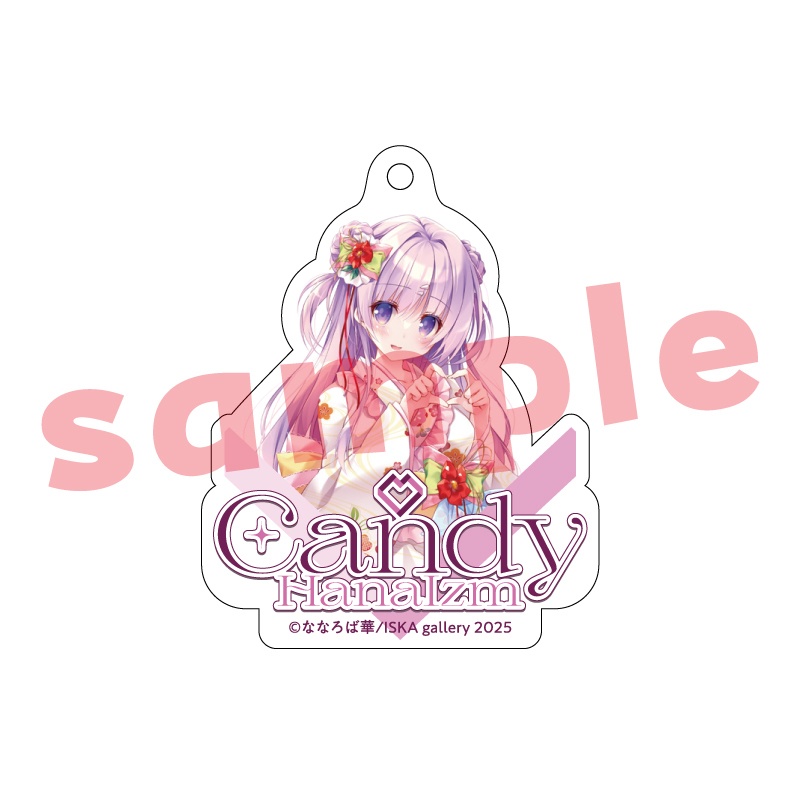 AR付アクリルキーホルダー『Candy HanaIzm』B