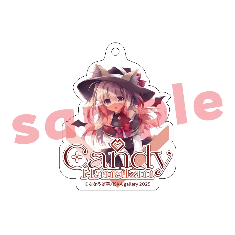 AR付アクリルキーホルダー『Candy HanaIzm』D