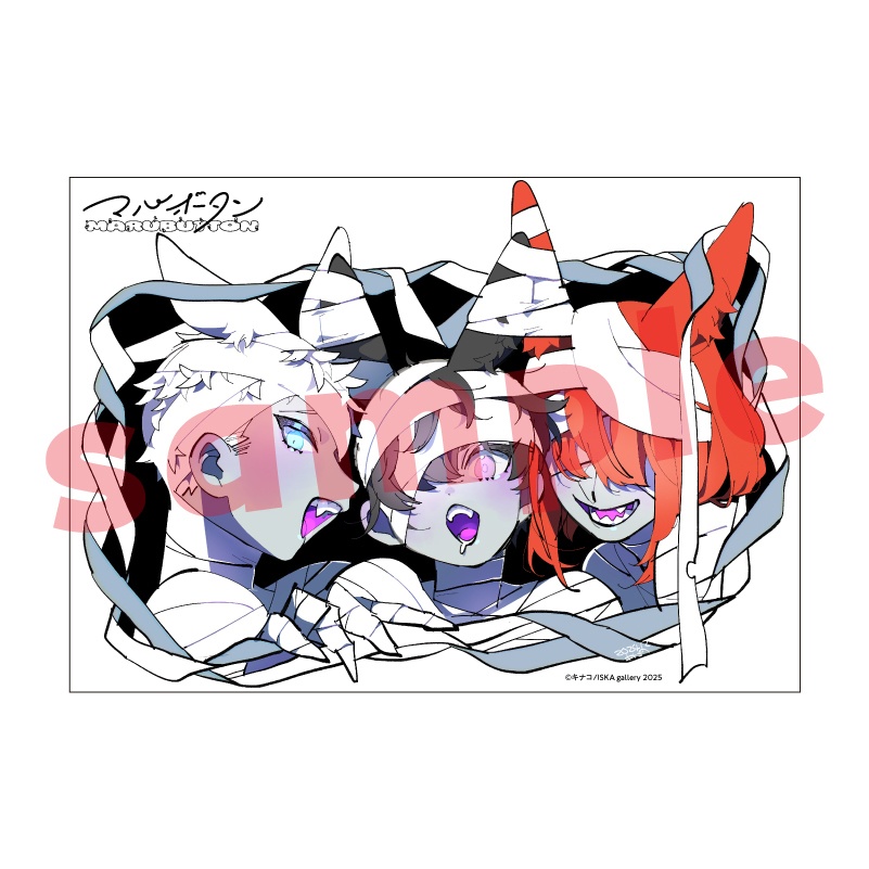 【受注生産】A5アクリルプレート『マルボタン』B