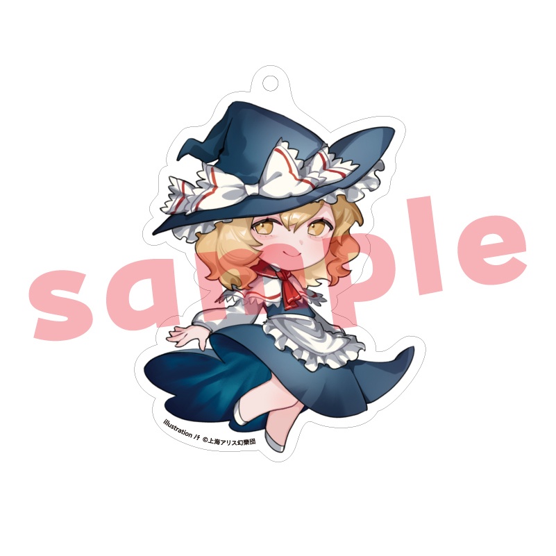 【受注生産】霧雨魔理沙_ﾉﾁ_アクリルキーホルダー