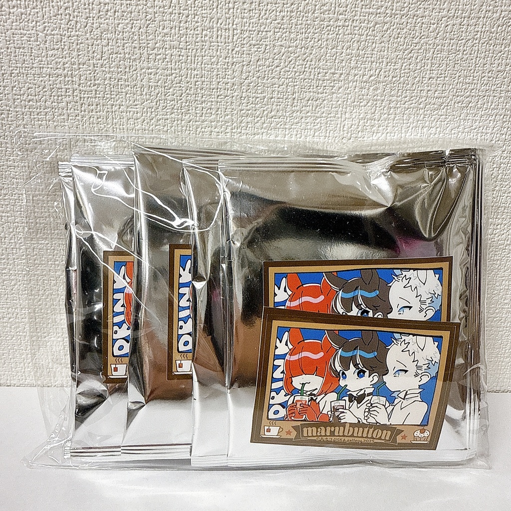 『マルボタン』オリジナルブレンドコーヒードリップパック[ステッカー付き]