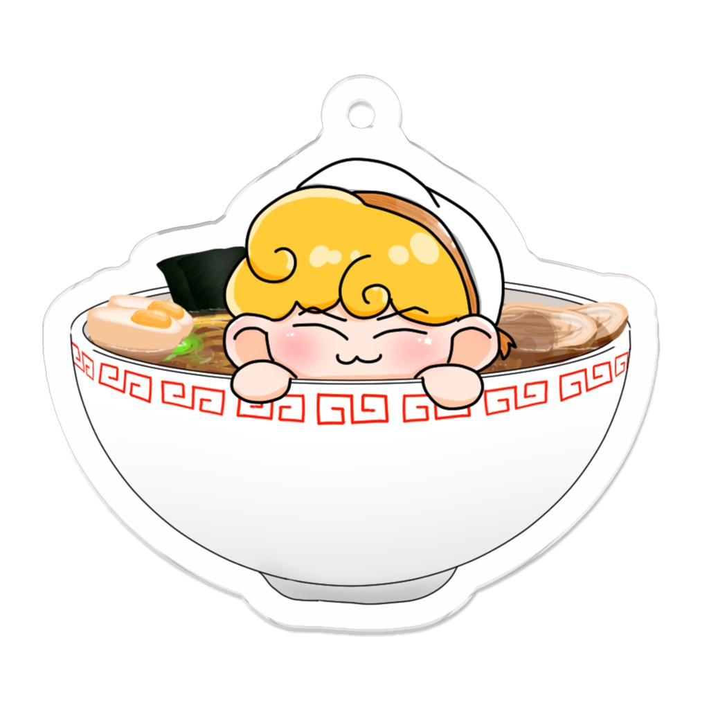 ラーメンストラップ