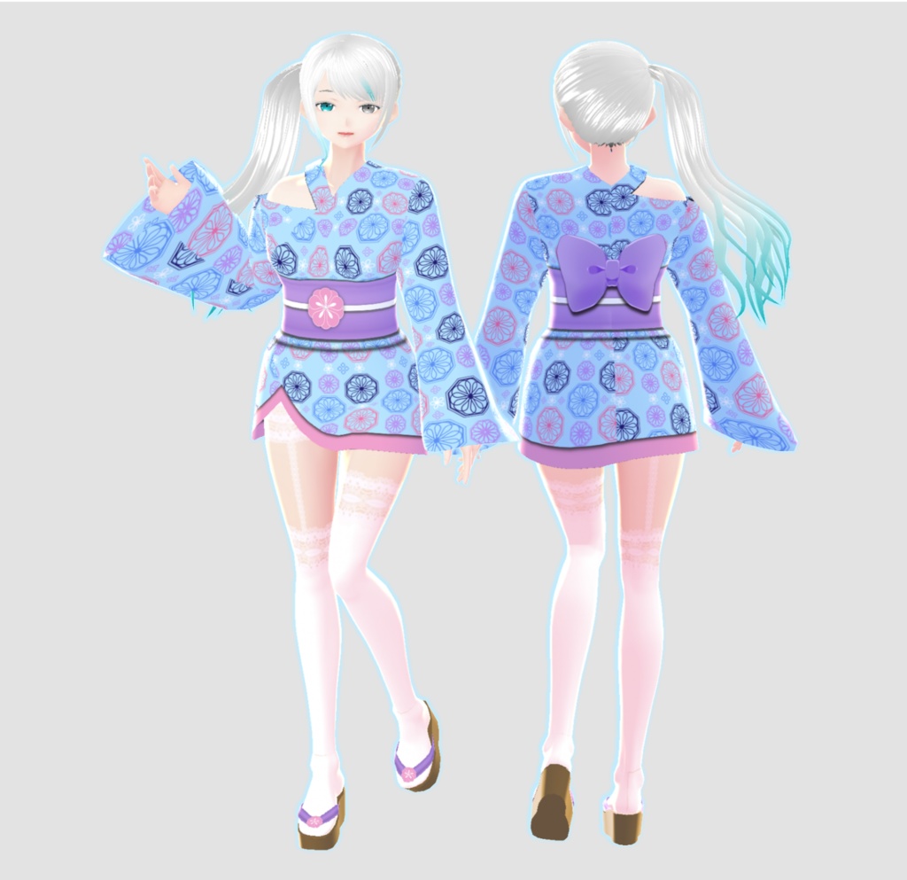 【無料版あり】VRoid 正式版 レイトピア式浴衣