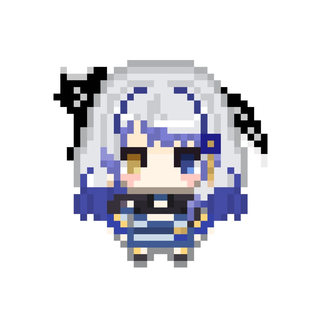 ドット絵アクリルキーホルダー