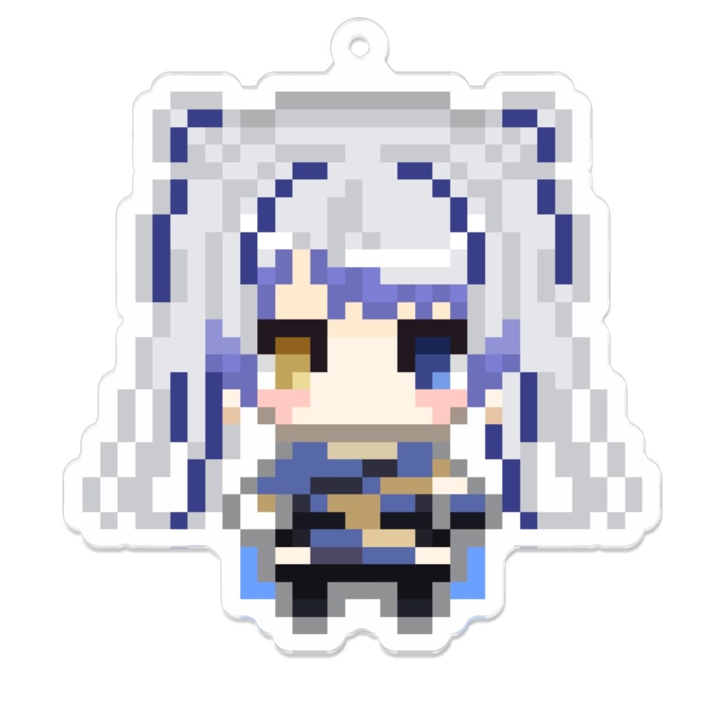 ドット絵アクリルキーホルダー