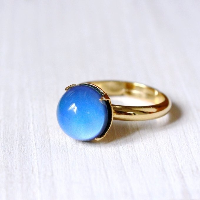 虹色☆温度で色が変わる指輪10