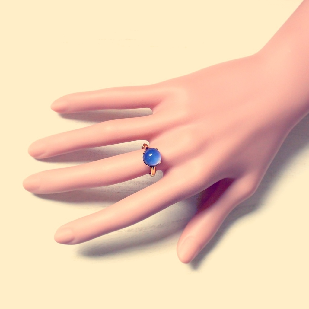 虹色☆温度で色が変わる指輪10