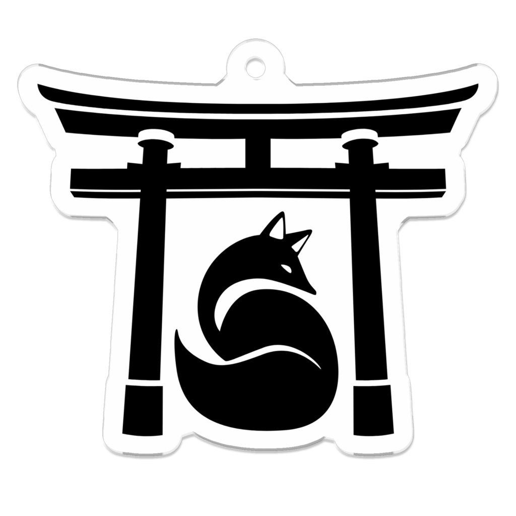 金之千夜丸 シンボルロゴアクキー