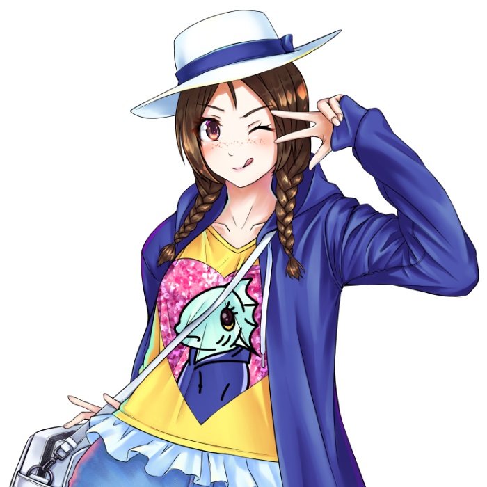 魚人さんTシャツ