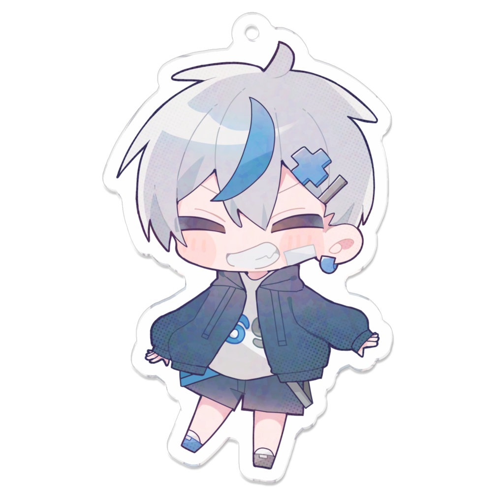 にっこりるくぅたアクリルキーホルダー