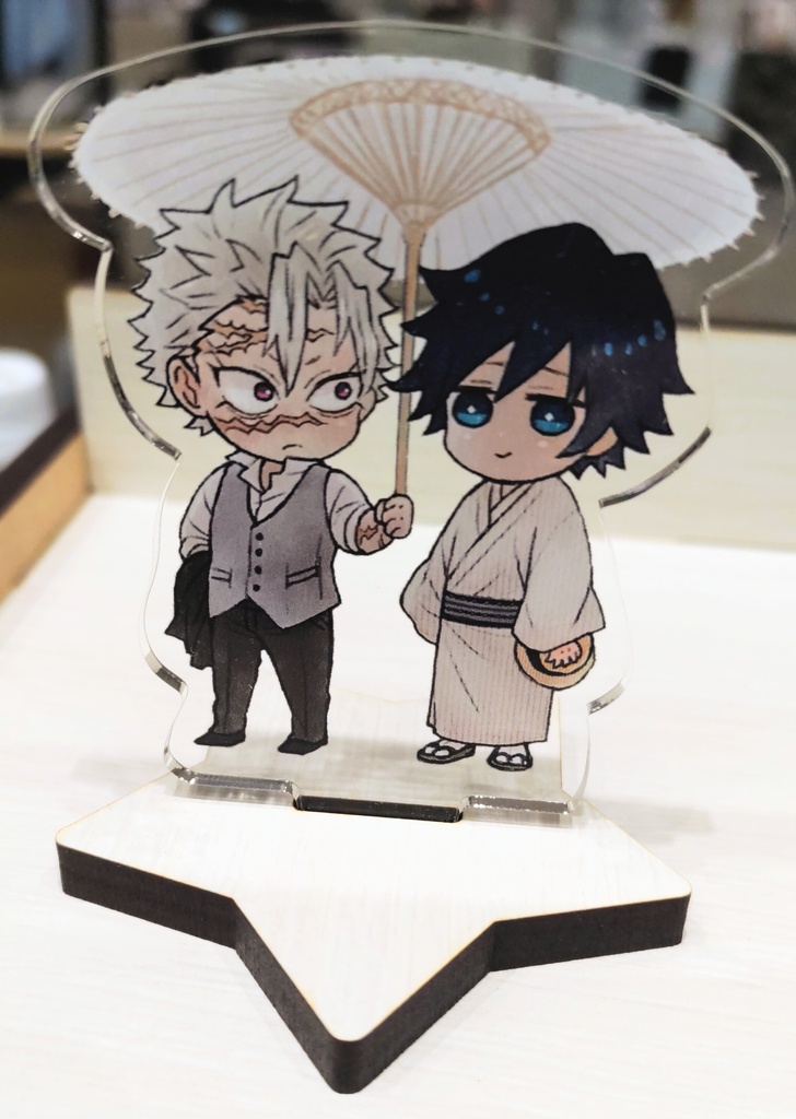 相合傘☂️ミニアクスタ