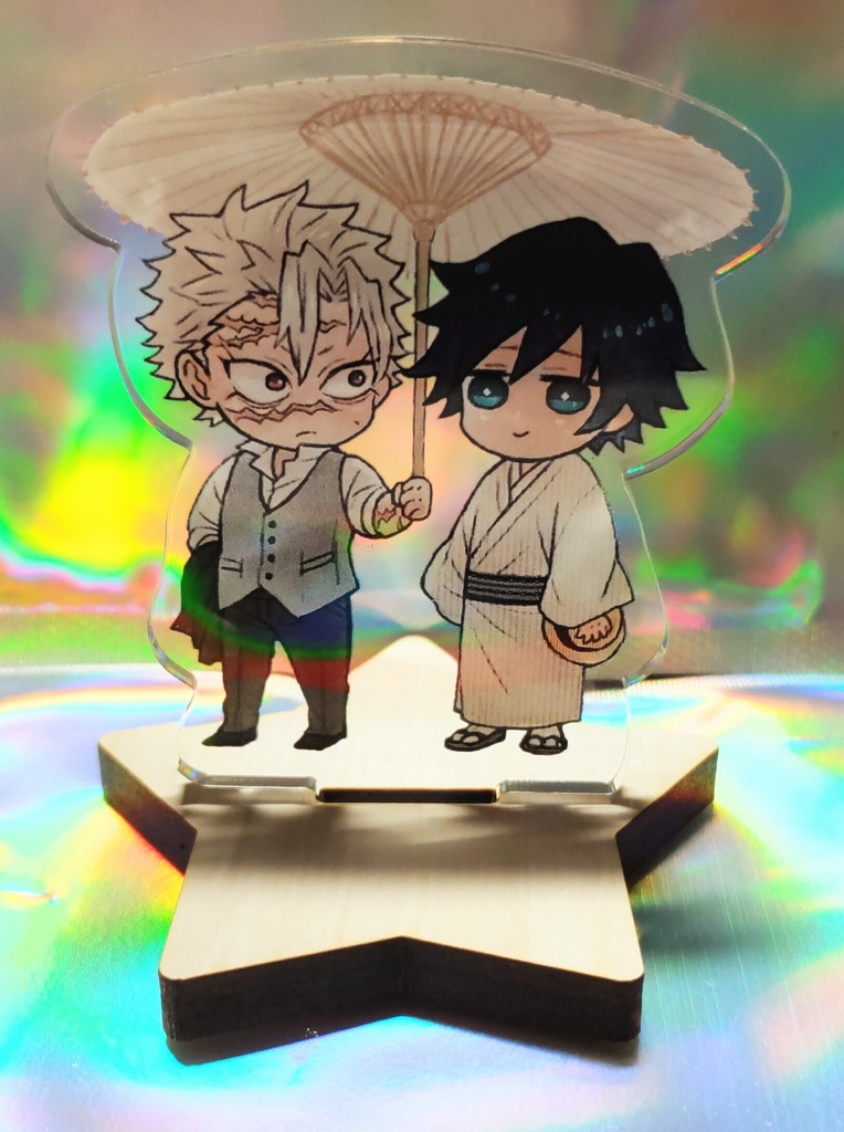 相合傘☂️ミニアクスタ