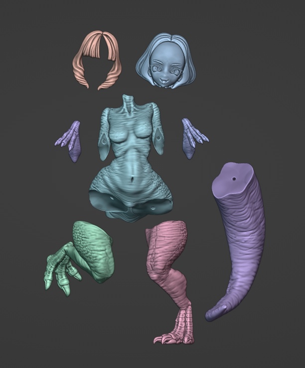 【肉食系女子】ラプトルちゃん