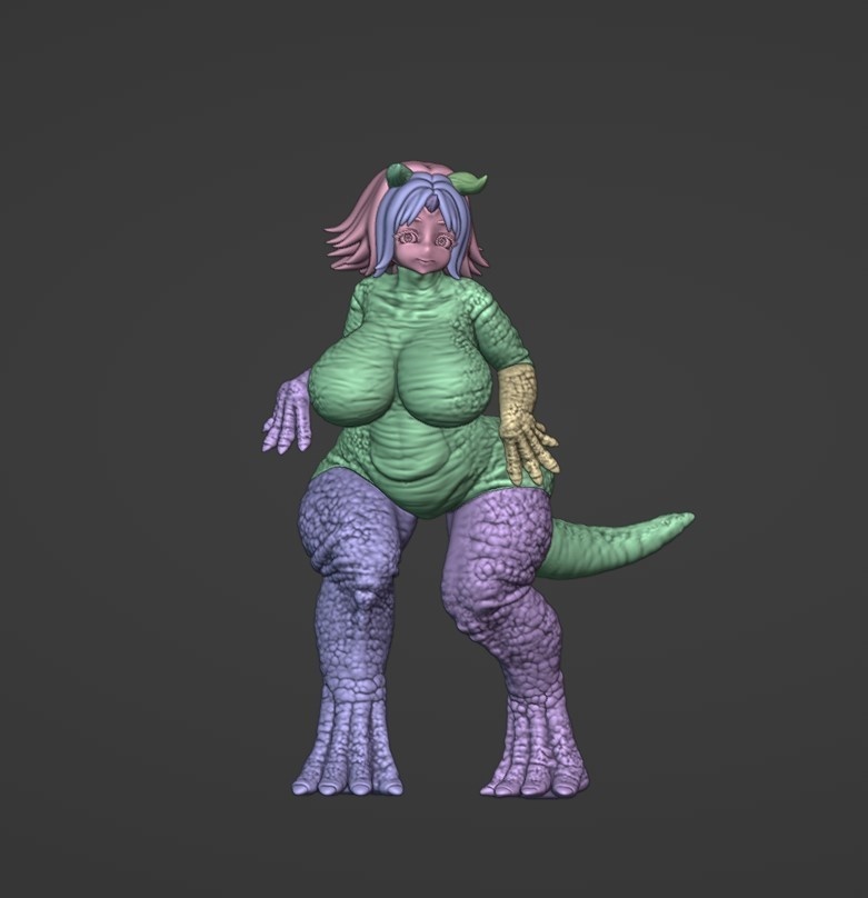 【肉食系女子】トリケラちゃん