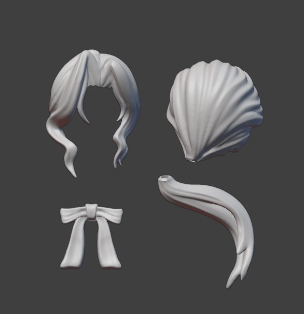 【シチリアの追憶】ヘアパーツガレージキット