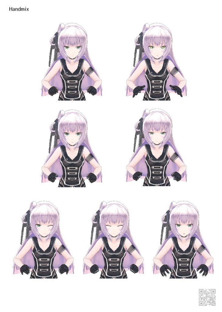 KUKURiオリジナル3Dアバターキャラクター 桜川虎子(TORAKO SAKURAGAWA ver1.0.0 forVRC)+おまけ forVRM形式