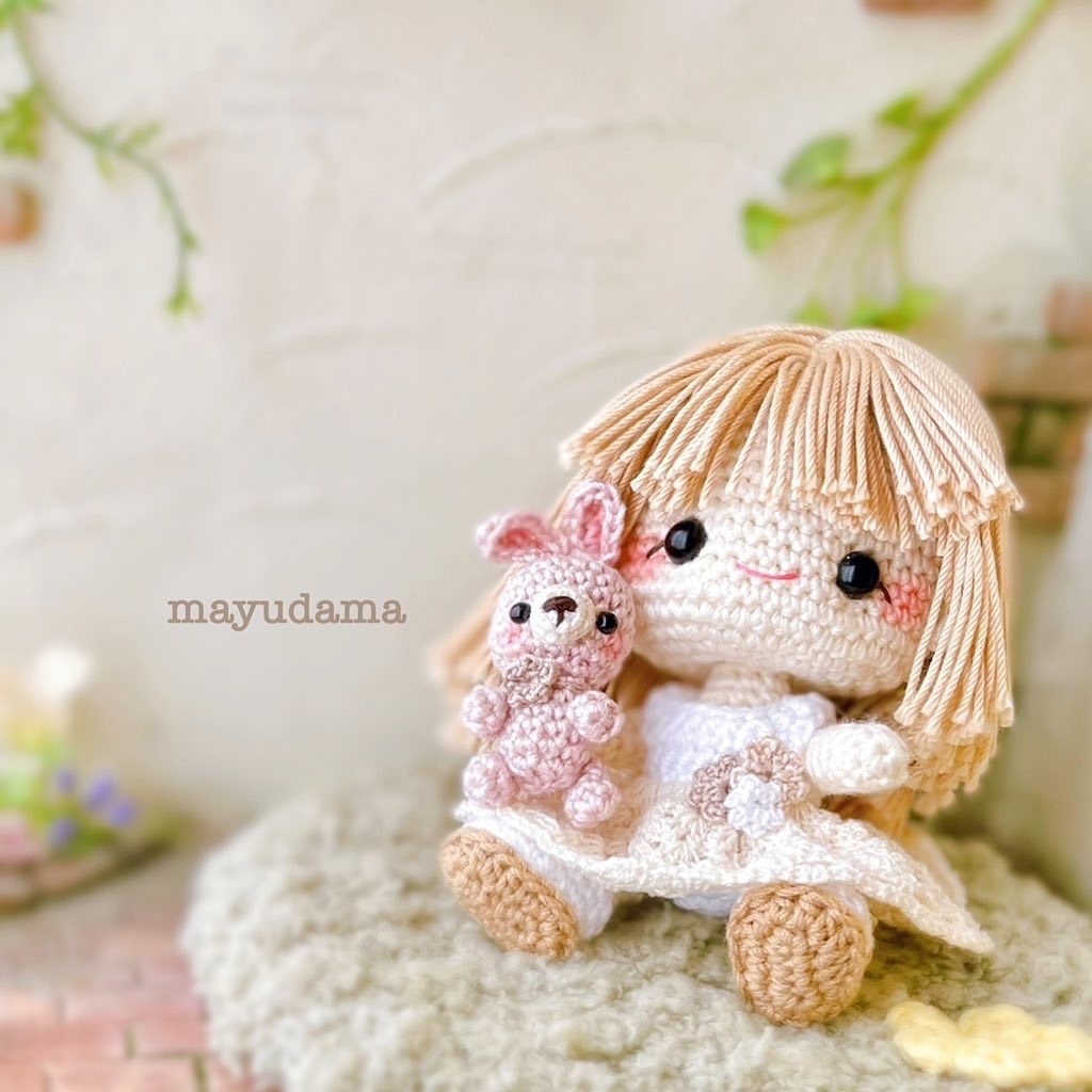 きせかえあみぐるみ女の子&ミニミニうさちゃん