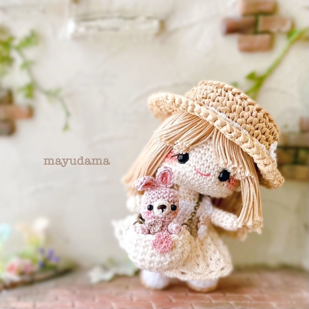 きせかえあみぐるみ女の子&ミニミニうさちゃん