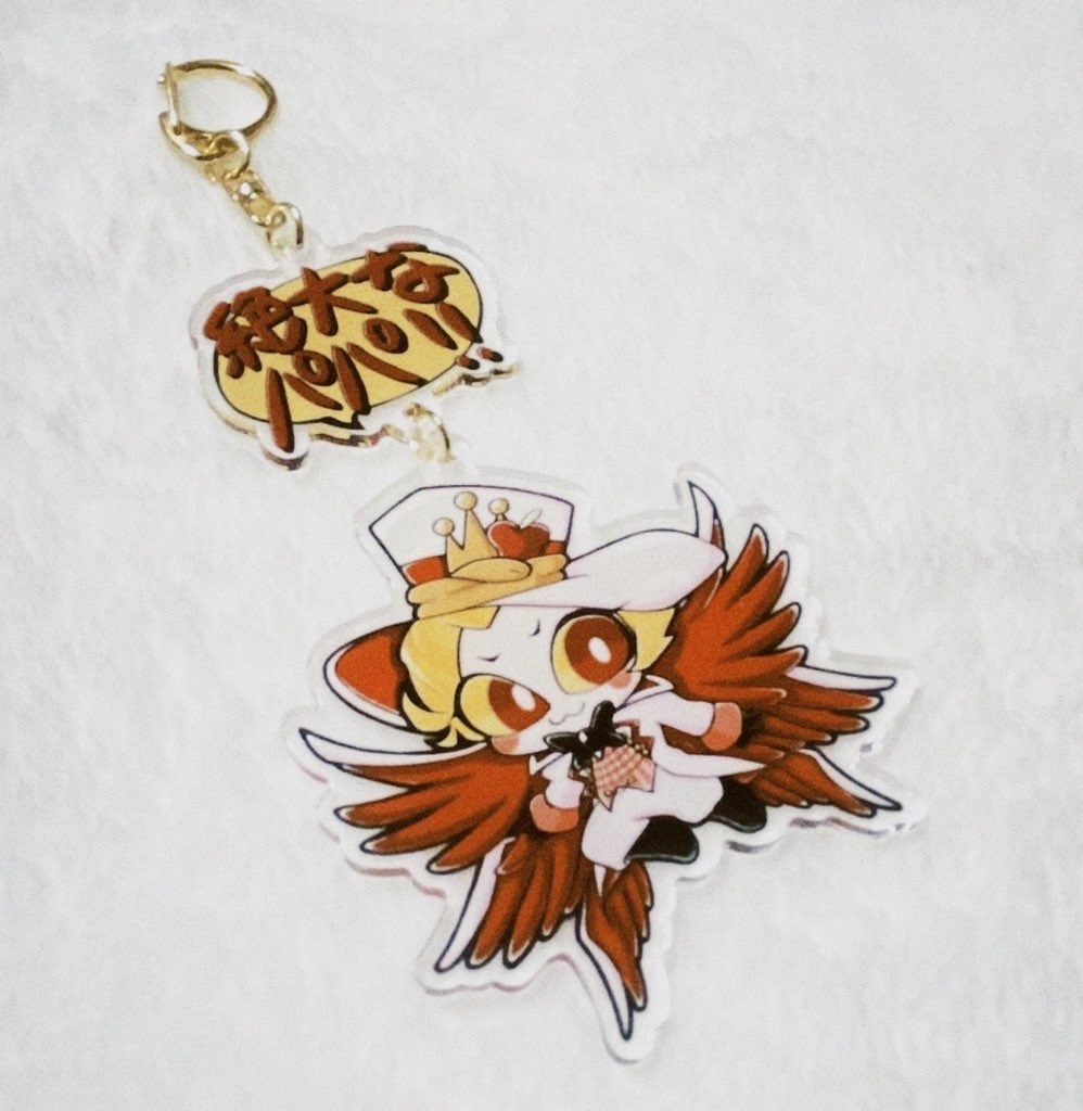 HazbinHotel／ハズビンホテル ルシファー ふりふりアクリルキーホルダー