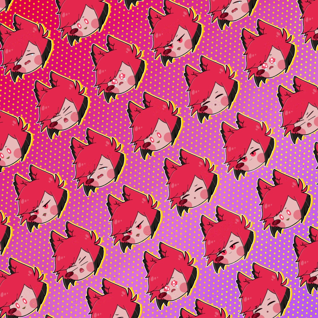 HazbinHotel/ハズビンホテル レザーコインケース