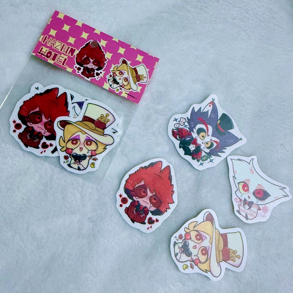 Hazbin Hotel／4枚セット フレークシール
