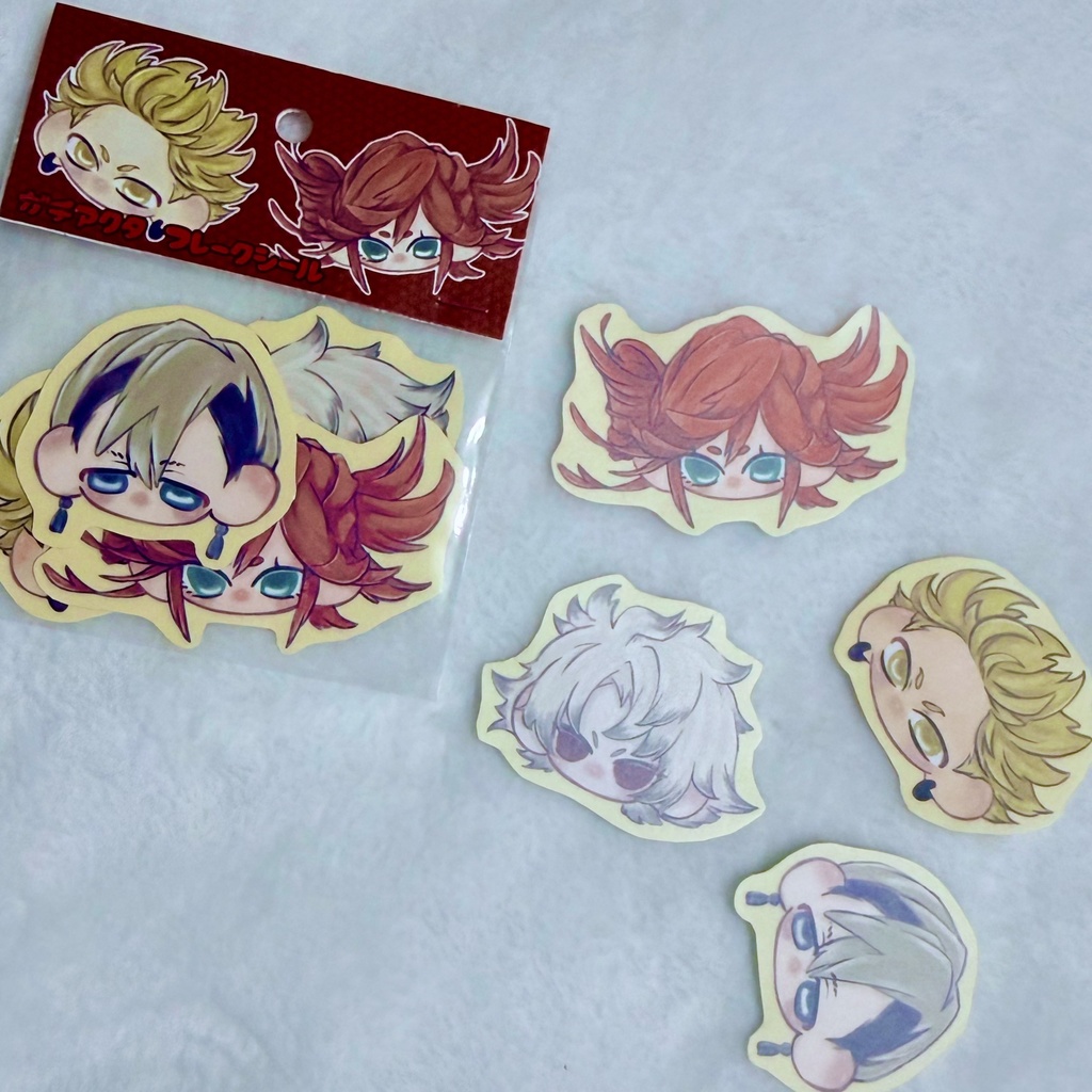 ガチアクタ／4枚セット フレークシール