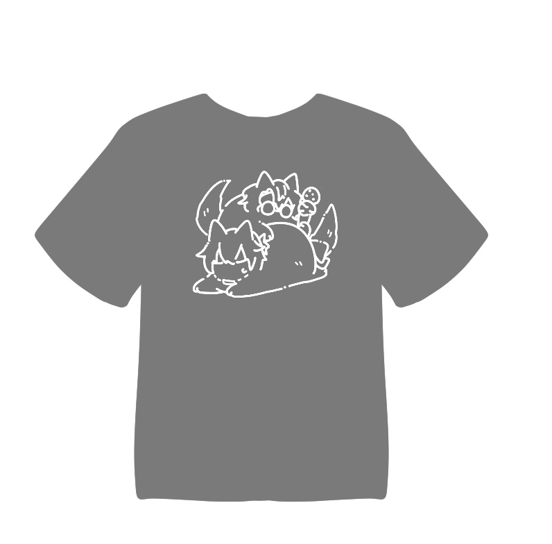 東保護者ねこTシャツ