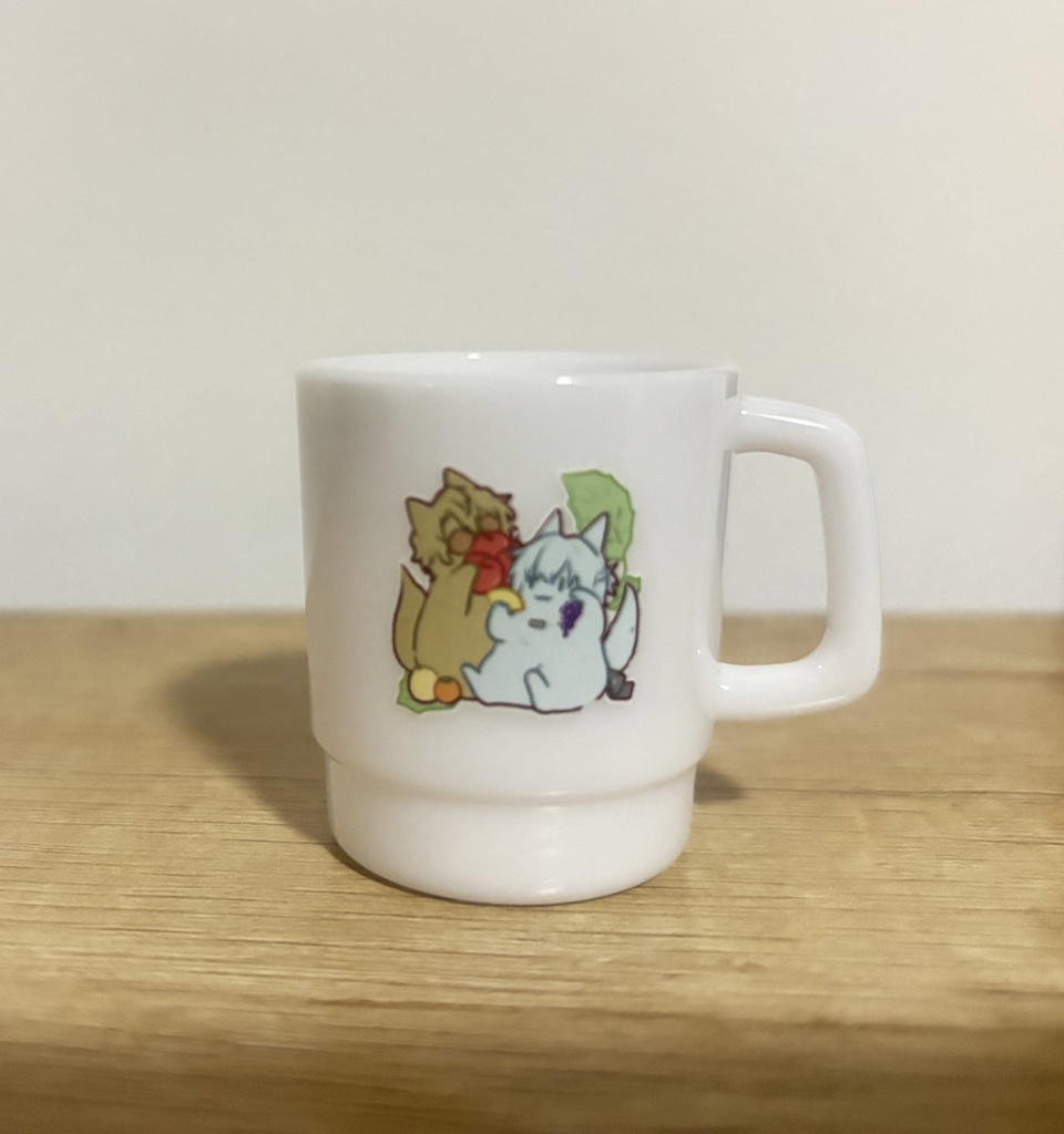 東保護者ねこミニプラスチックマグカップ