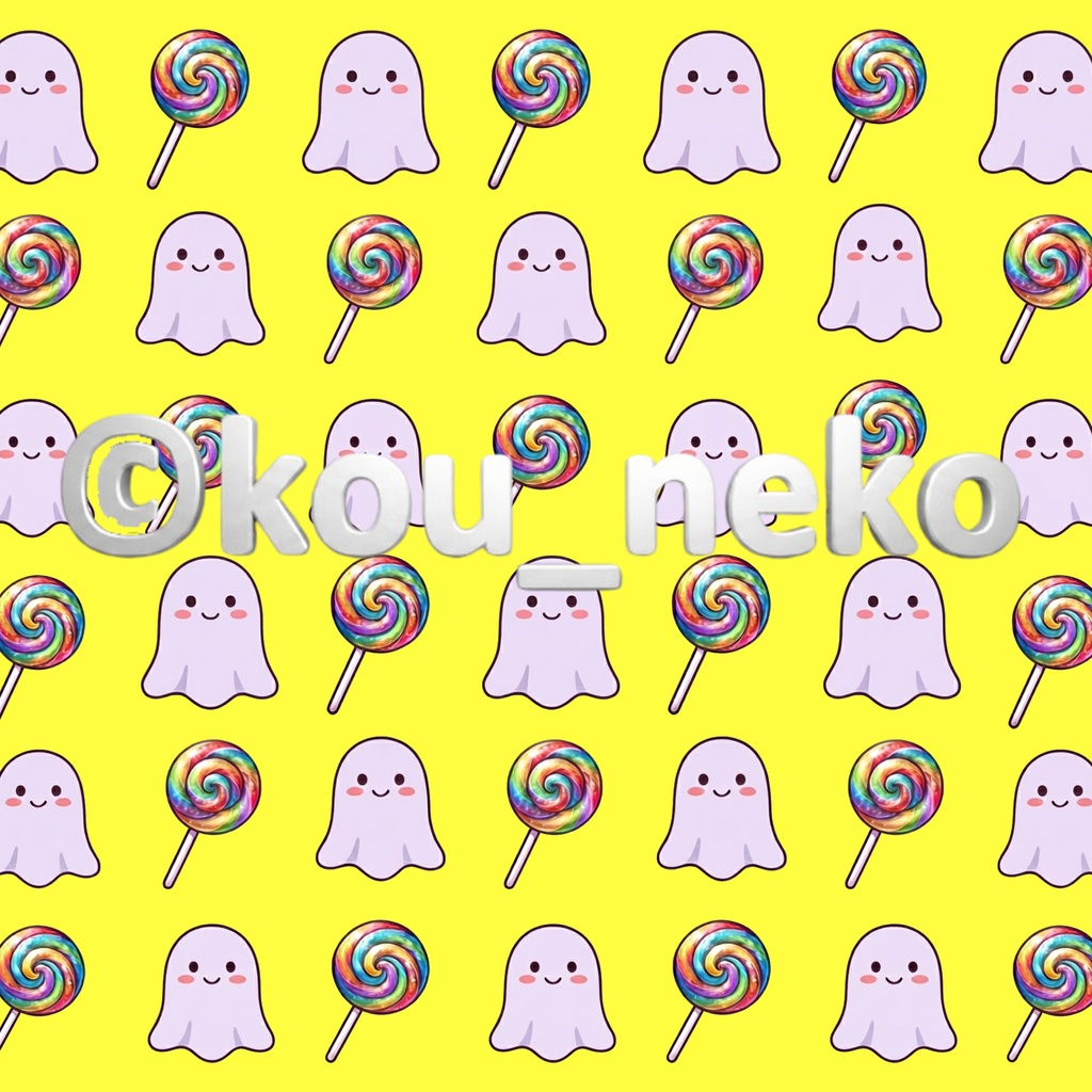 【ハロウィン 】デジタルペーパー6枚入(うち1枚おまけ)Bセット