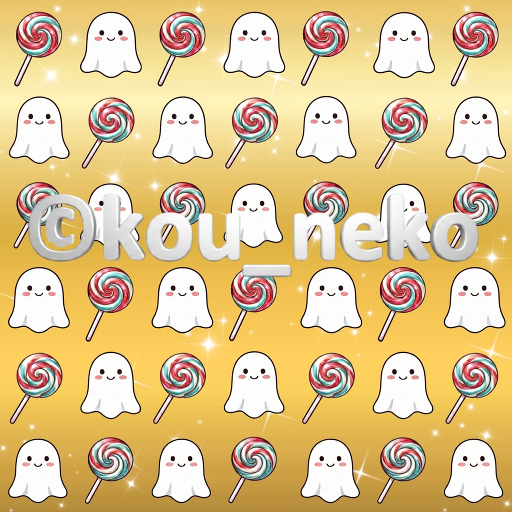 【ハロウィン】デジタルペーパー Aセット(全6枚入)
