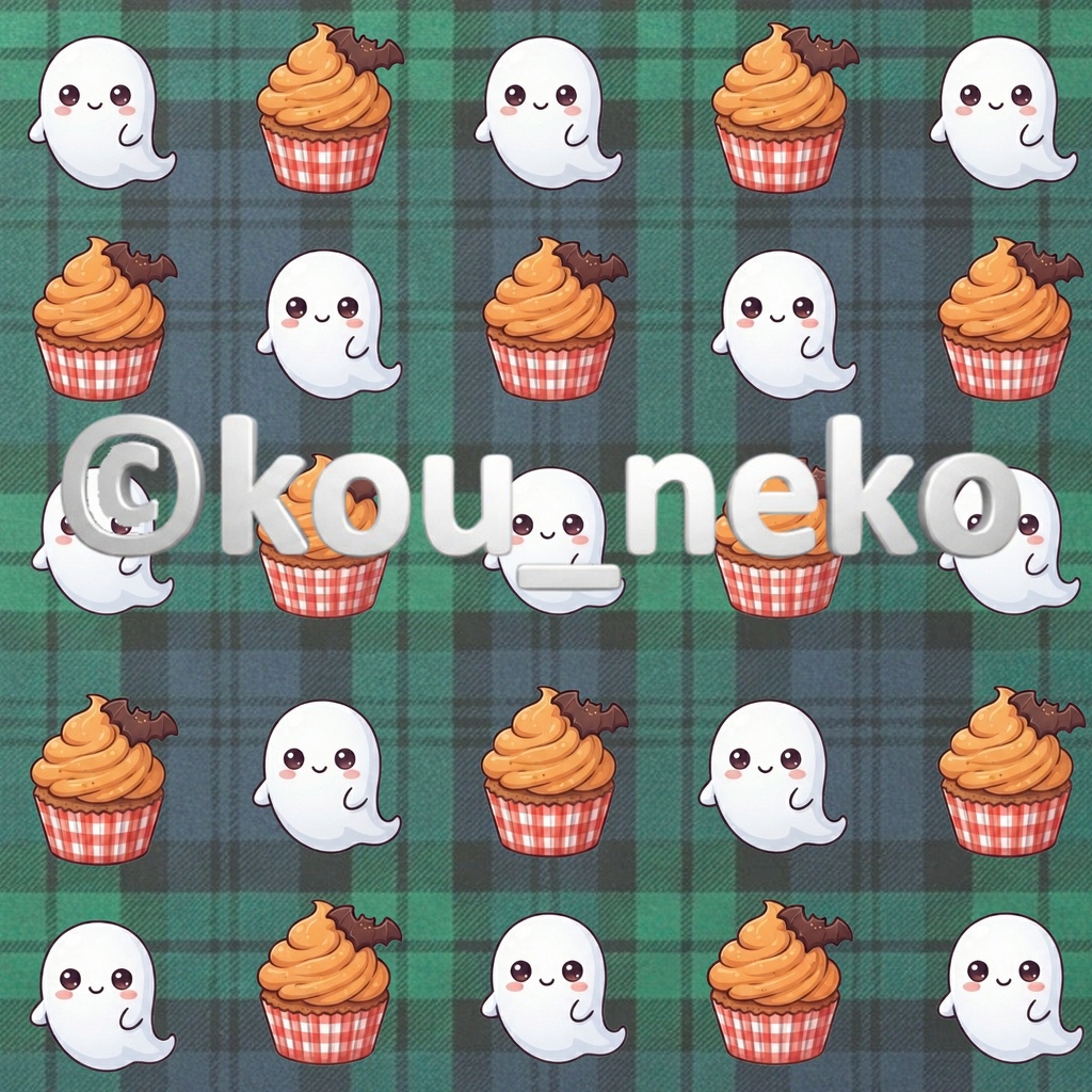 【ハロウィン】デジタルペーパー Bセット(全6枚入)