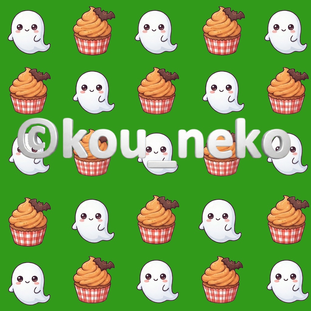 【ハロウィン】デジタルペーパー Bセット(全6枚入)