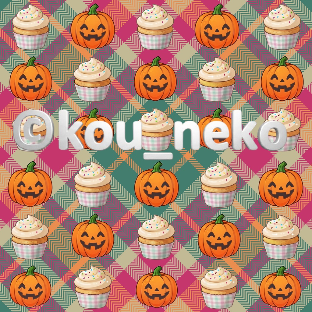 【ハロウィン】デジタルペーパー Dセット(全6枚入)