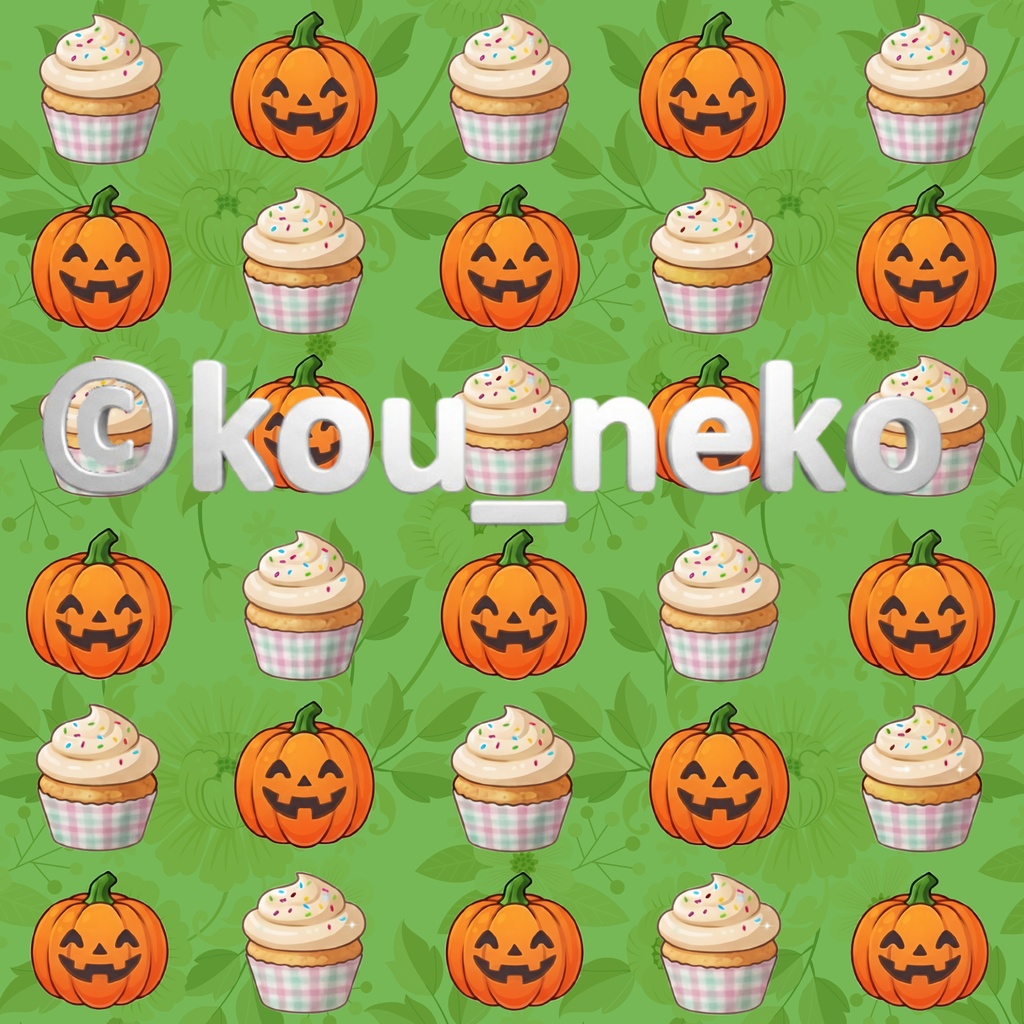 【ハロウィン】デジタルペーパー Dセット(全6枚入)