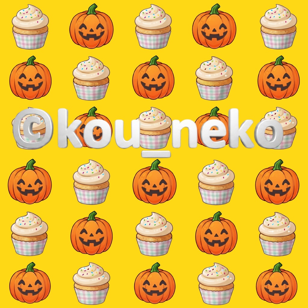 【ハロウィン】デジタルペーパー Dセット(全6枚入)
