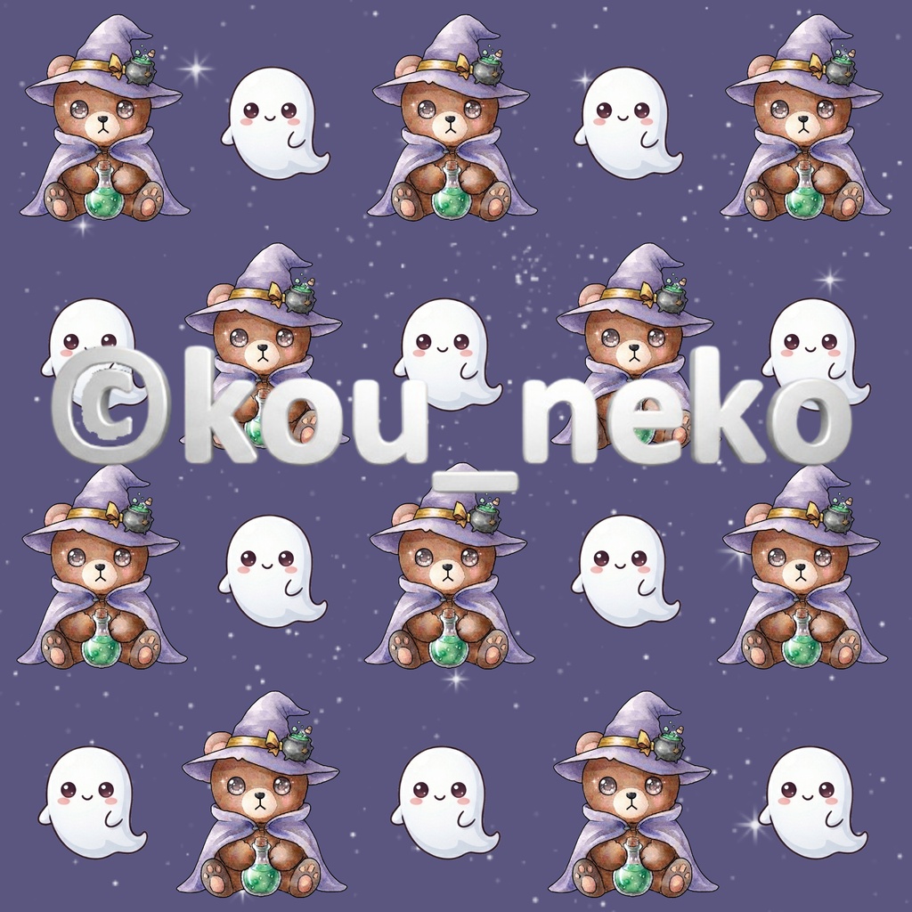 【ハロウィン】デジタルペーパーFセット(全6枚入)