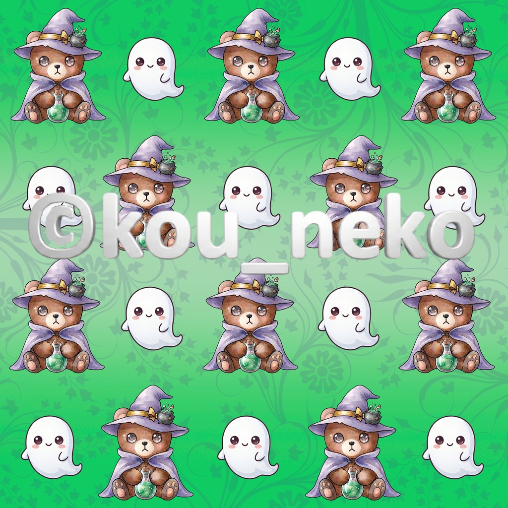 【ハロウィン】デジタルペーパーFセット(全6枚入)