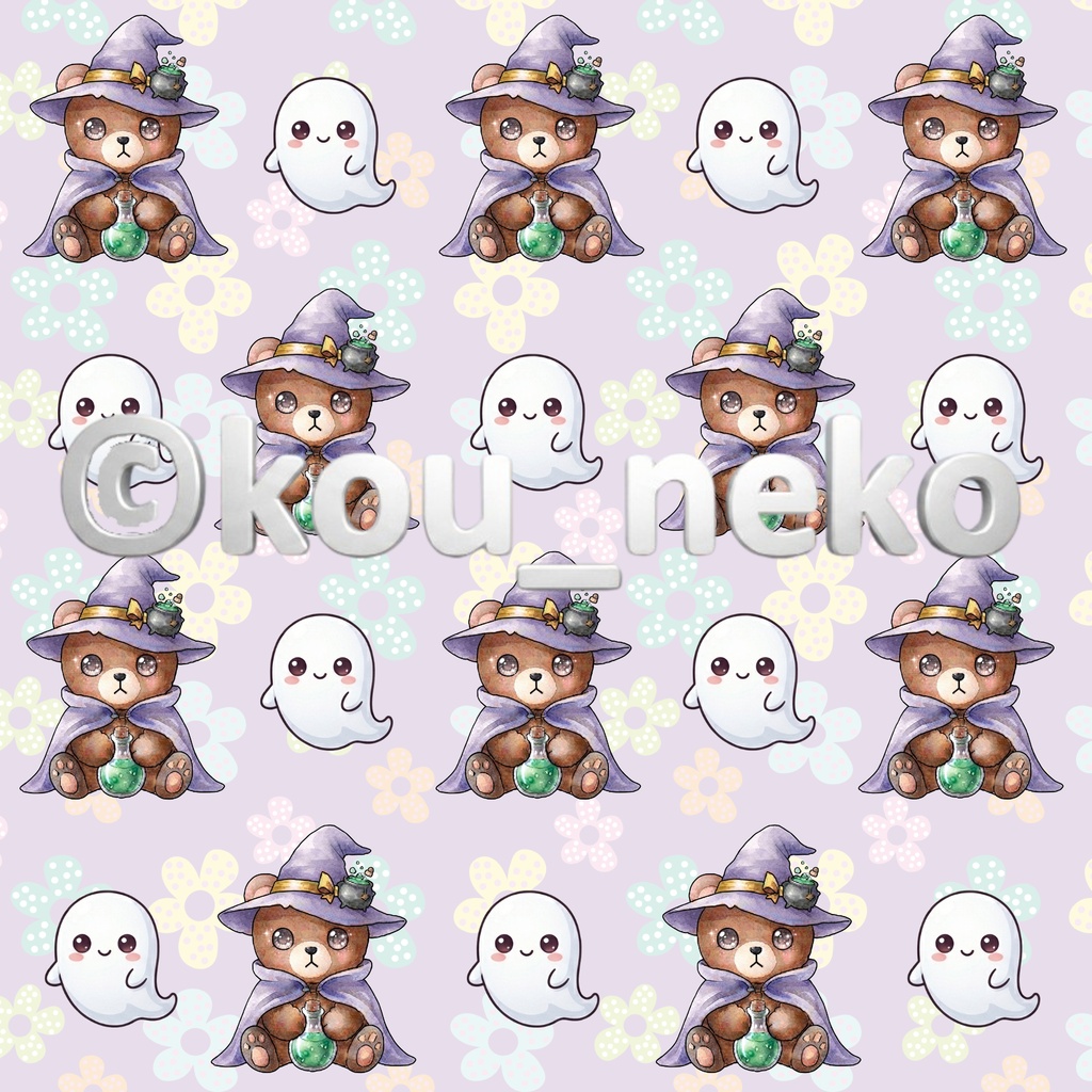 【ハロウィン】デジタルペーパーFセット(全6枚入)