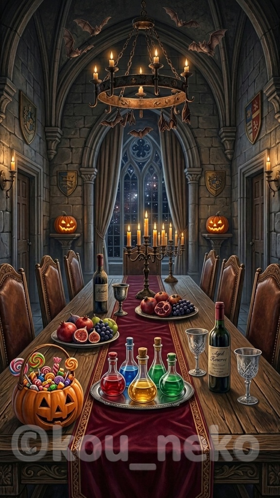 【SNSバナー用】ハロウィン 縦型背景素材(静止画) 全12枚