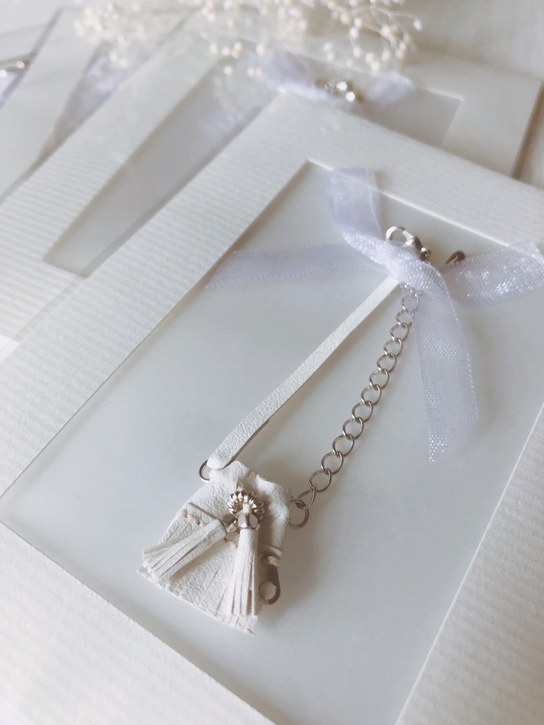 【9月再販】<フリンジバッグ> Summer White