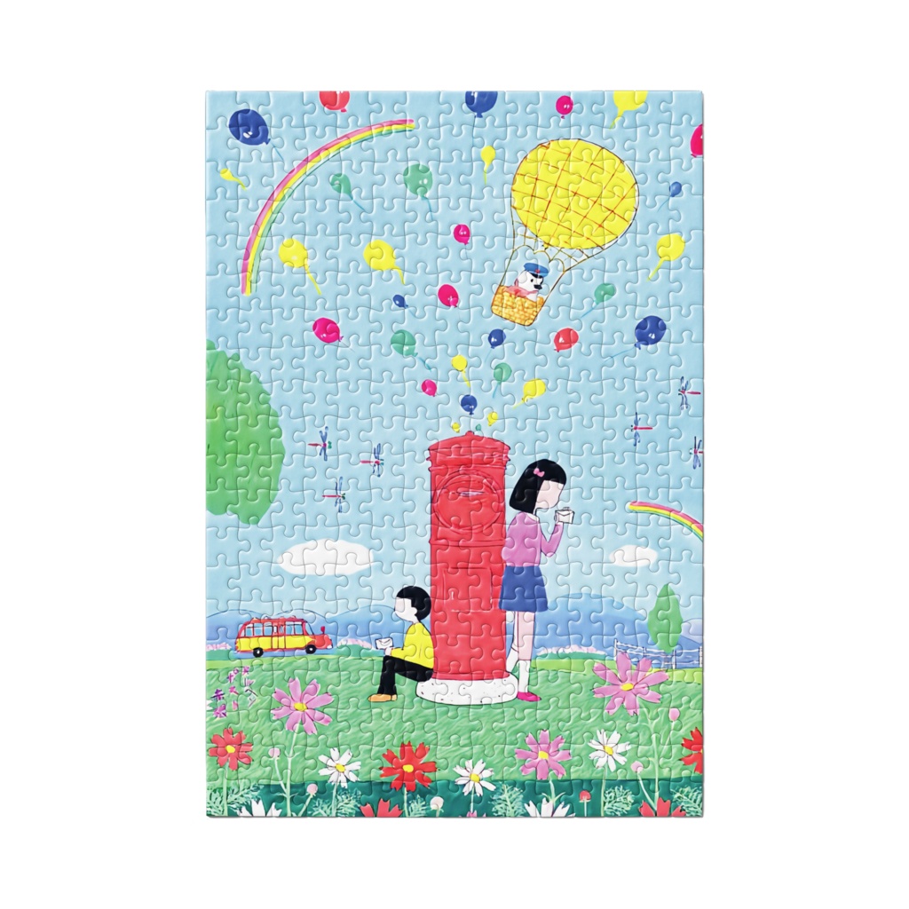 アートとメルヘンと創作の森のノスタルジック童画 「メルヘンポスト」(画・秋野あかね)