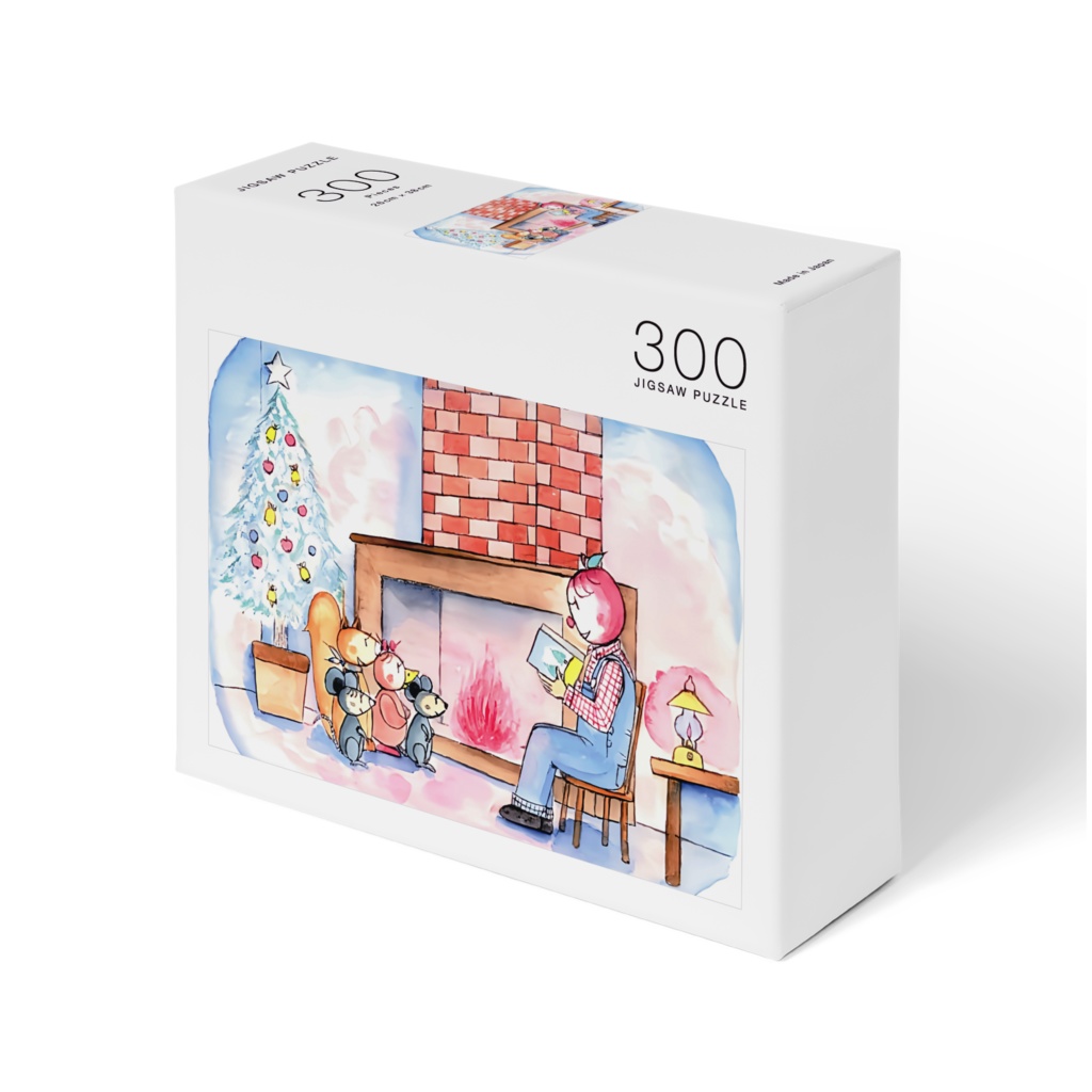 アートとメルヘンと創作の森のノスタルジック童画 「ピピのつばさ・ピピとクリスマス」(画・おおくぼみつゆき)