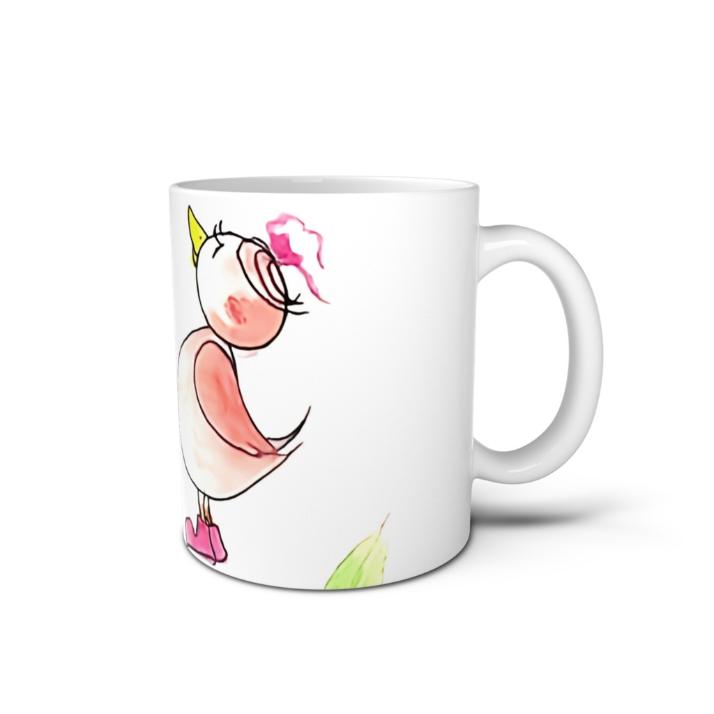 アートとメルヘンと創作の森のノスタルジック童画 「ピピと青い花」(画・おおくぼみつゆき)　　