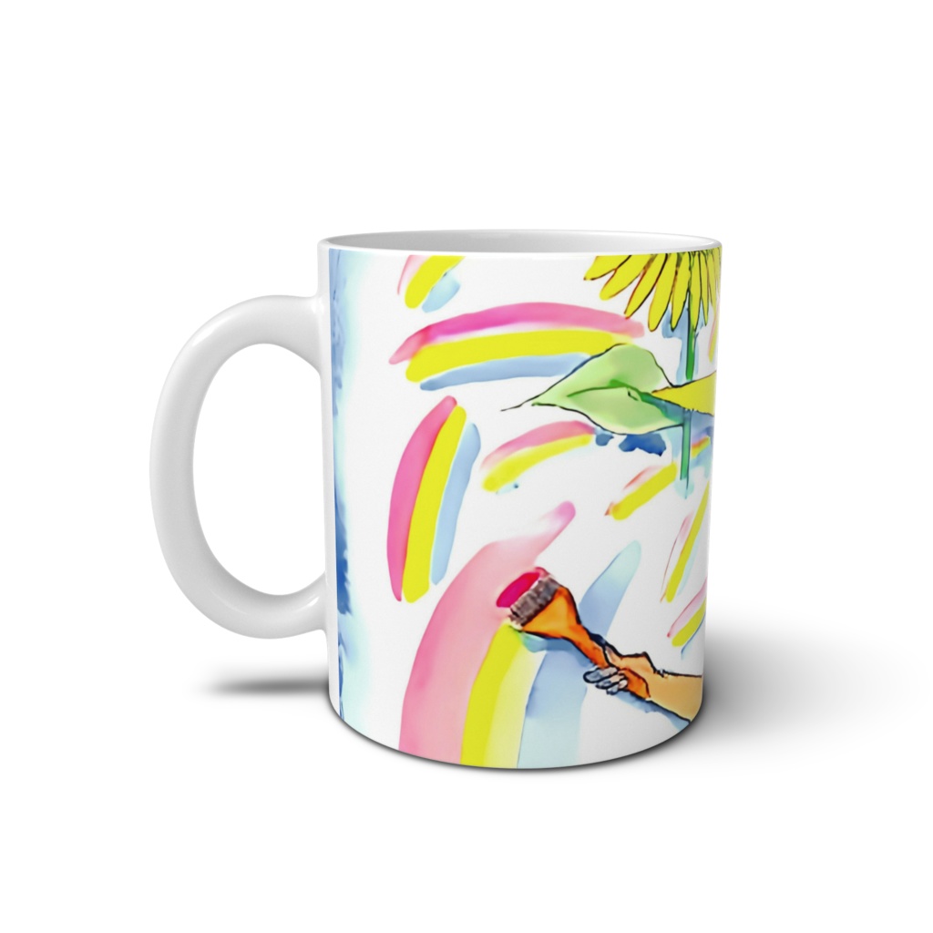 アートとメルヘンと創作の森のノスタルジック童画 「虹を作ることの出来る少年ペディア」(画・黒澤はるお)