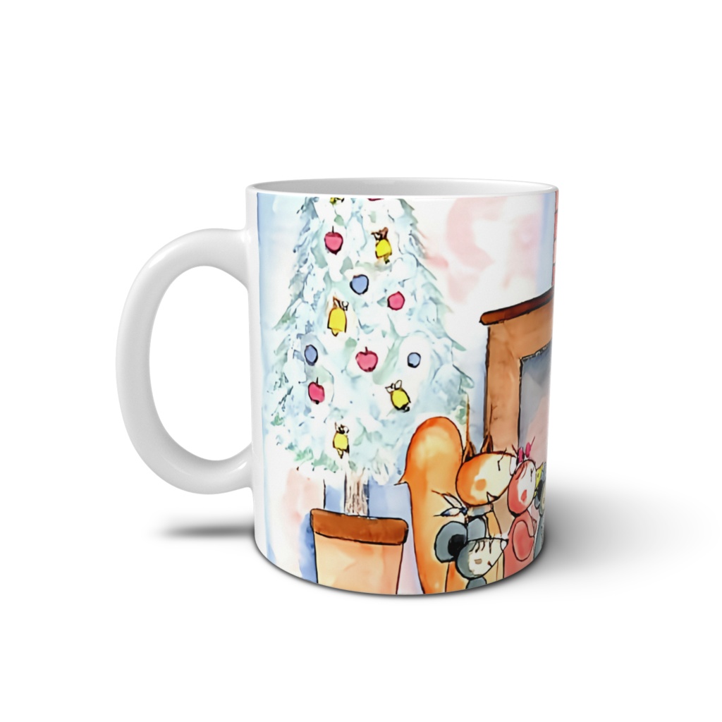 アートとメルヘンと創作の森のノスタルジック童画 「ピピのつばさ・ピピとクリスマス」(画・おおくぼみつゆき)