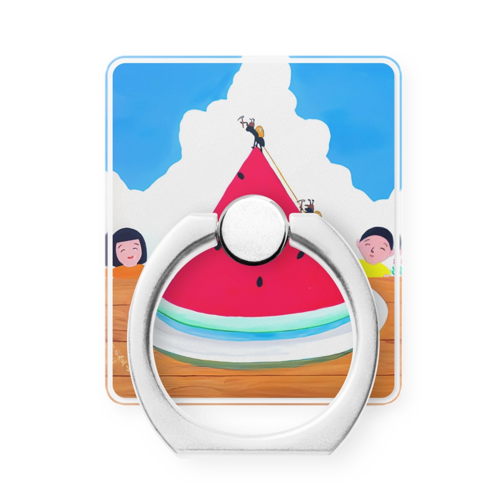 「アリの登山」(画・秋野あかね)