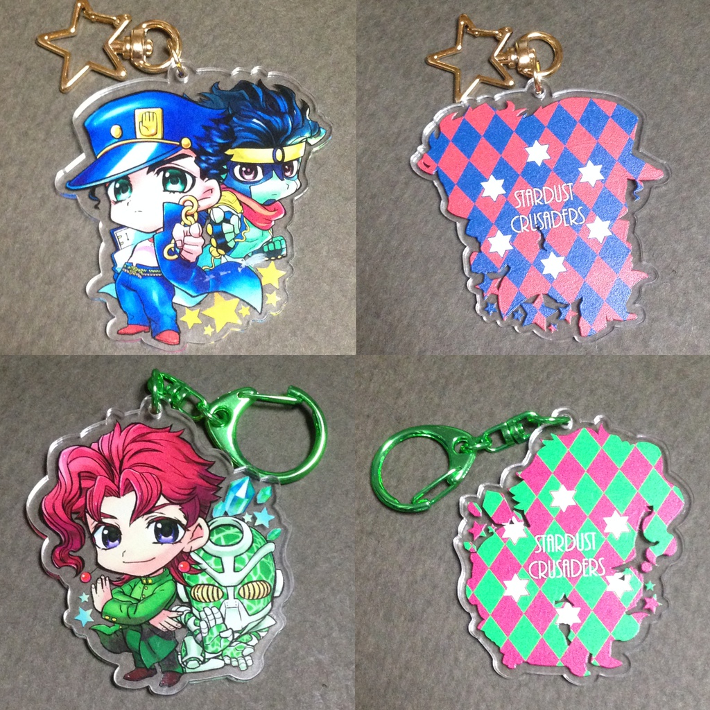 【スタクルアクキー】承太郎・花京院